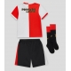 Feyenoord Replica Home Stadium Kit for Kids 2025-26 Short Sleeve (+ pants)
